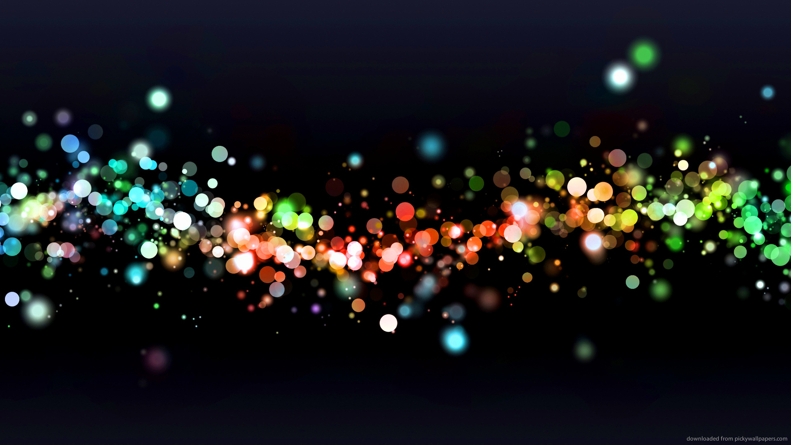 Download 1600x900 Cool Sparkly Rounds Wallpaper