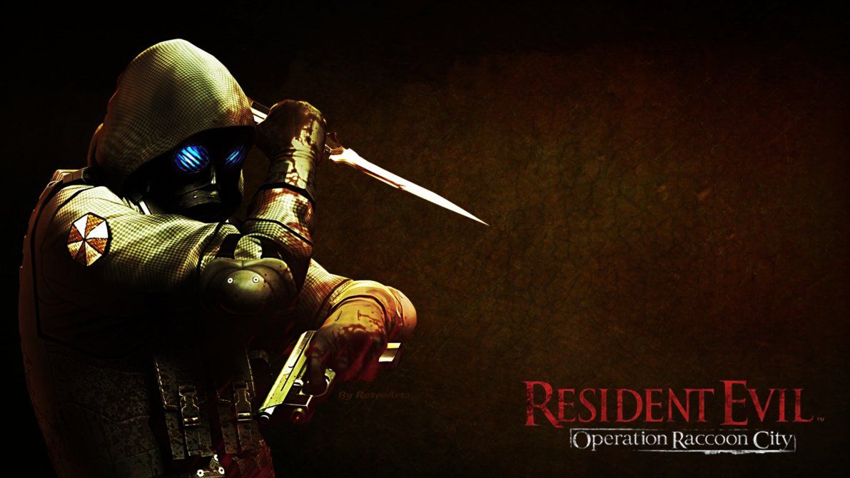 Resident Evil Raccoon City Vector Background by RetroArtsYT on ...