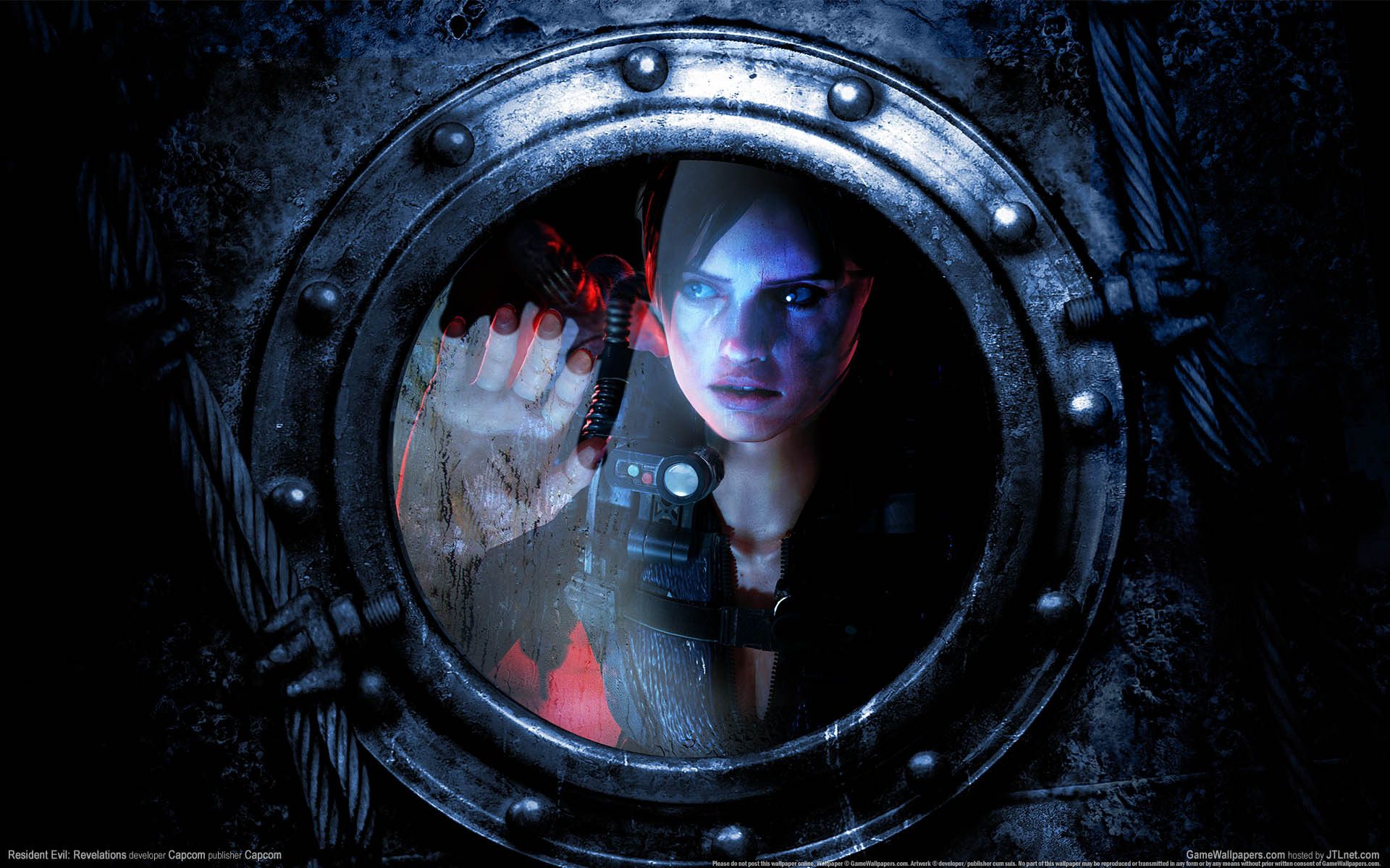 Resident Evil Revelations game dark zombie wallpaper background