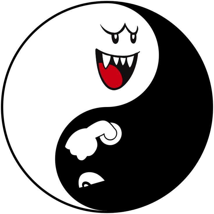 Boo/Bullet Bill Yin Yang - Imgur | Video Game Art | Pinterest ...