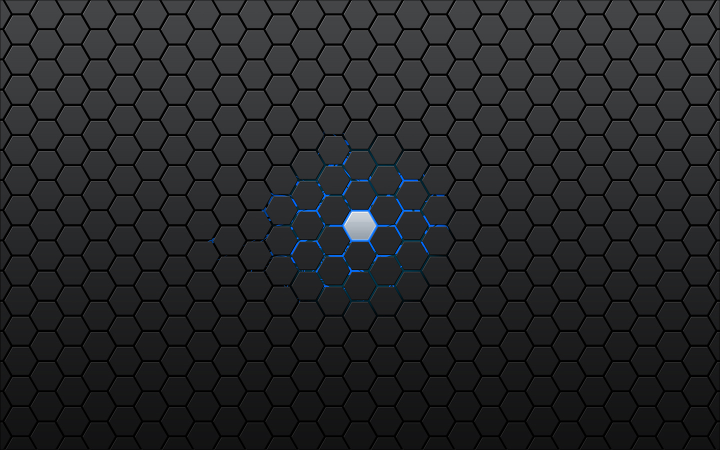 Full HD Wallpapers + Backgrounds, Hexagons, Black