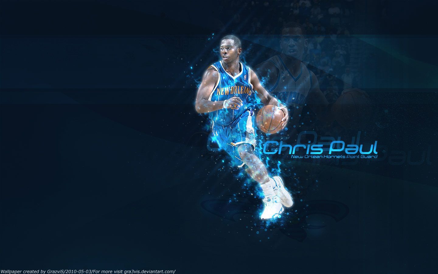 Chris Paul Hornets 1440×900 Wallpaper | Basketball Wallpapers at ...