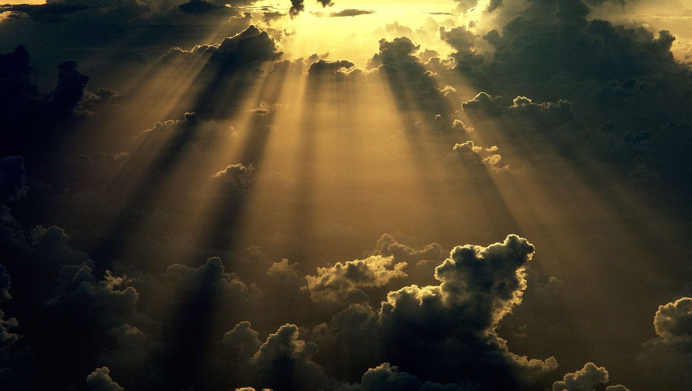 Top Sun Shining Through Clouds Wallpapers