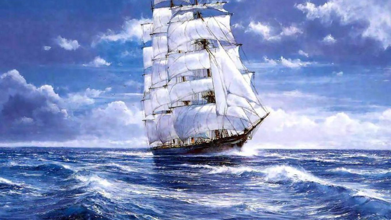 Sailing Ship Wallpaper Easter 16874 Wallpapers | Top Vehicle ...