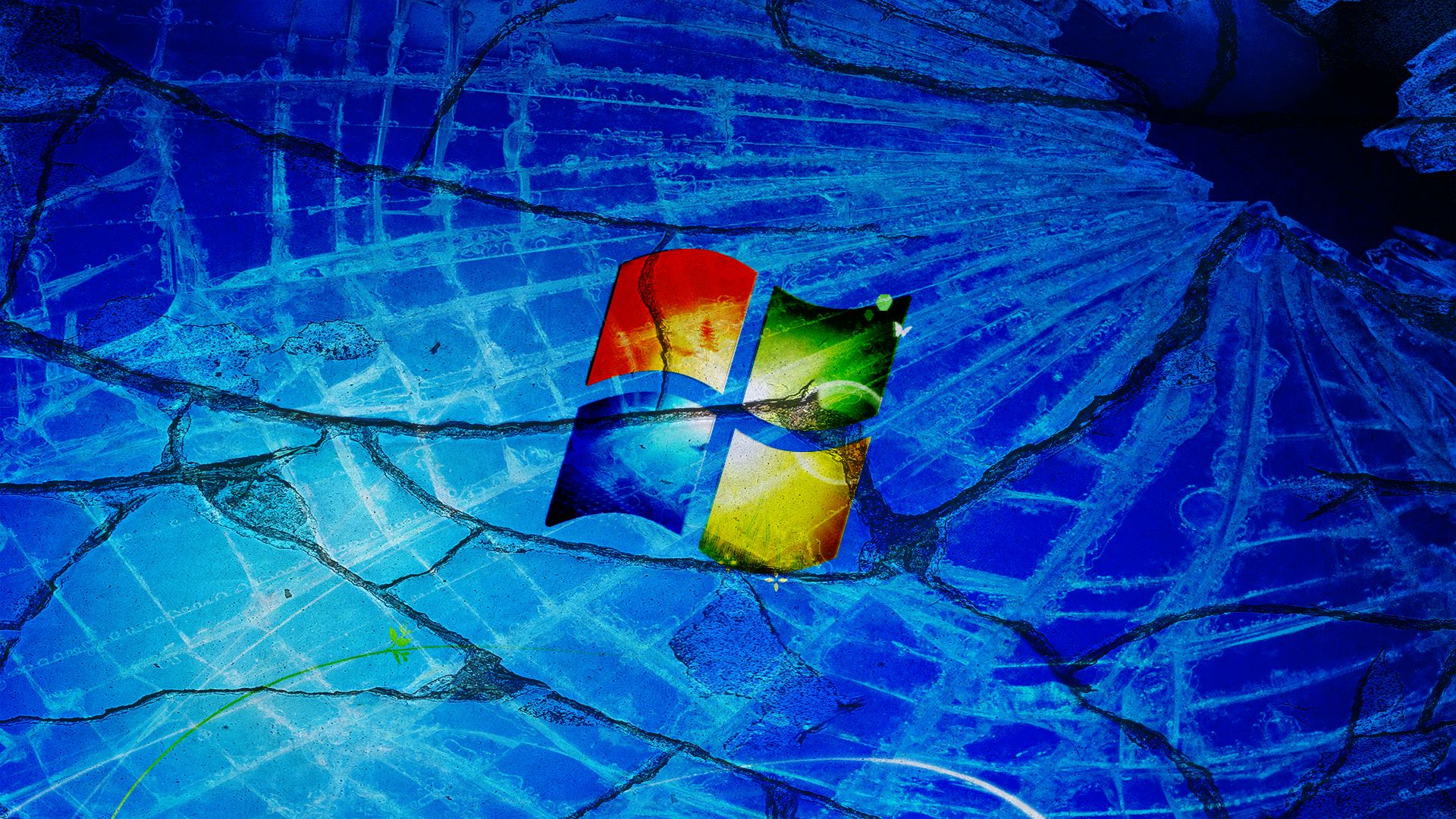 Windows 7 Wallpaper Broken Screen Photo 8290 HD Pictures | Best ...