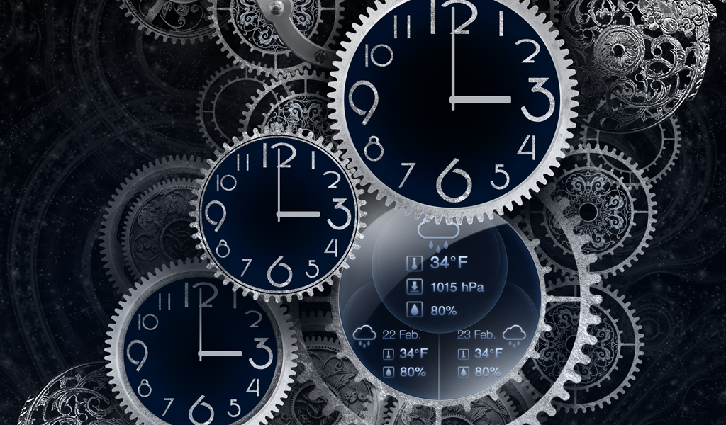 Black Clock Live Wallpaper HD - Android Apps on Google Play