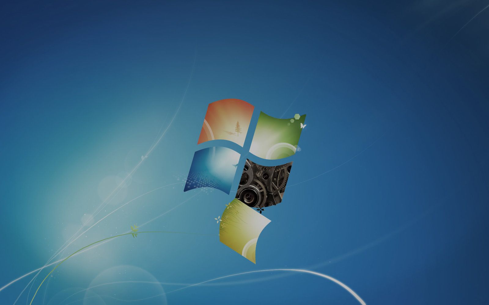 Badly) Aged Windows 7 default wallpaper by Derpy-Sheen on DeviantArt