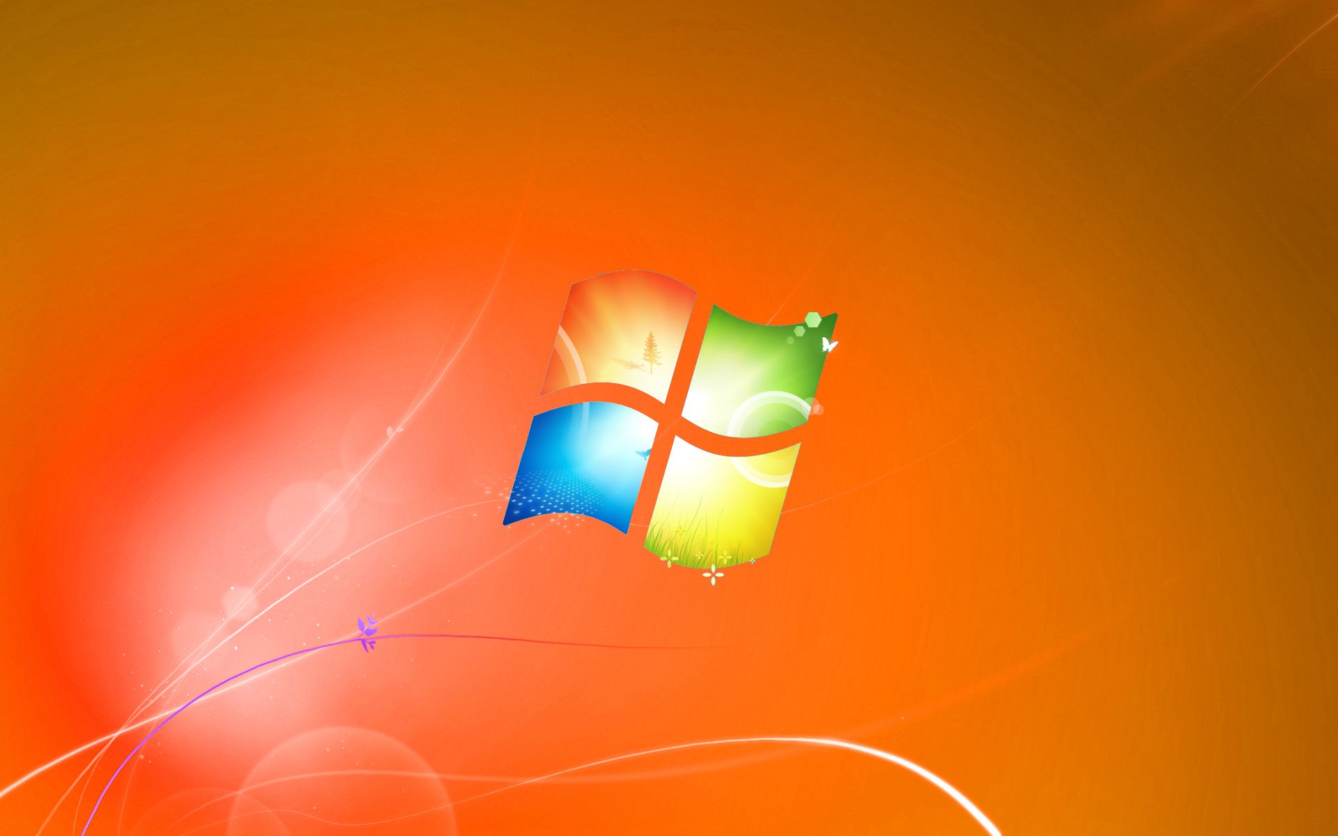Windows 7 Default Wallpaper Pink Version by dominichulme on DeviantArt