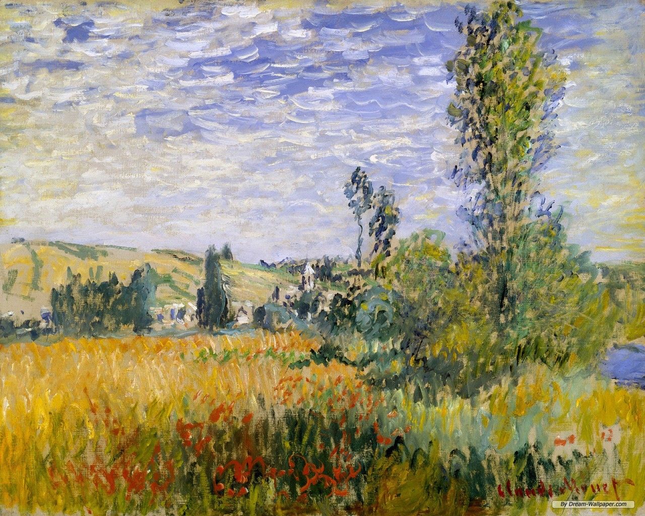 Free Wallpaper - Free Art wallpaper - Claude Monet Painting ...