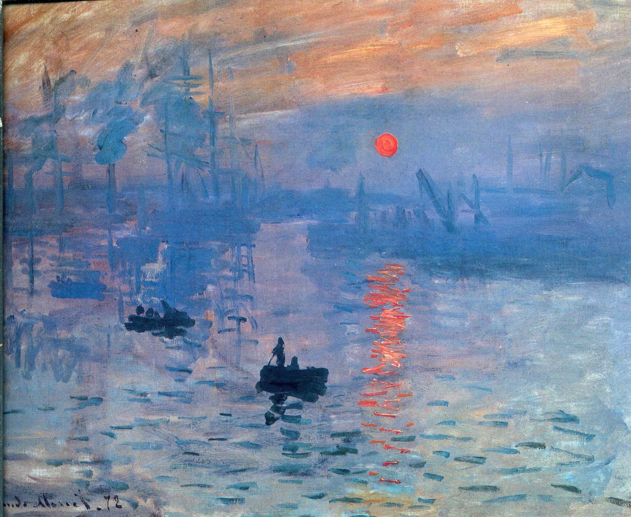 Painting Claude Monet - Sunrise wallpapers and images - wallpapers ...