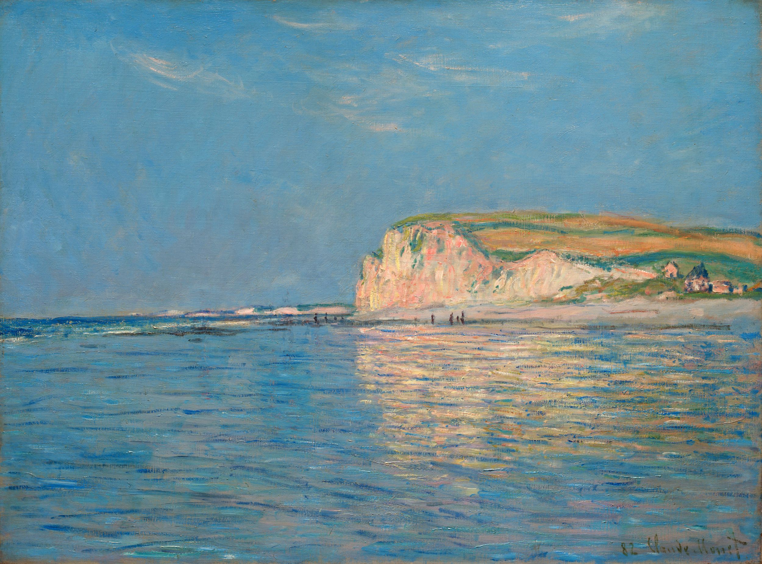 Painting Monet - Low tide wallpapers and images - wallpapers ...