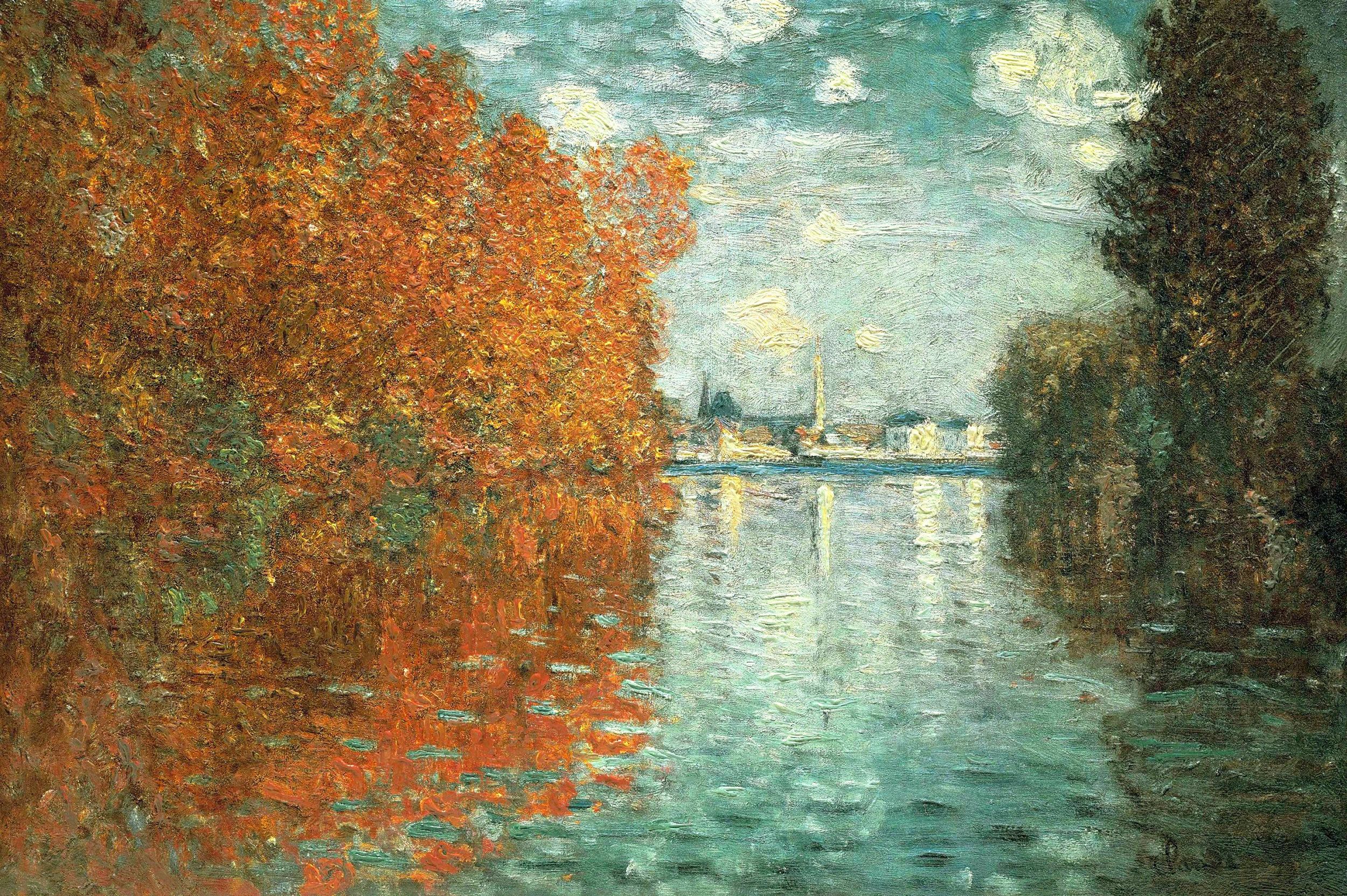 Painting Monet - Autumn effect wallpapers and images - wallpapers ...