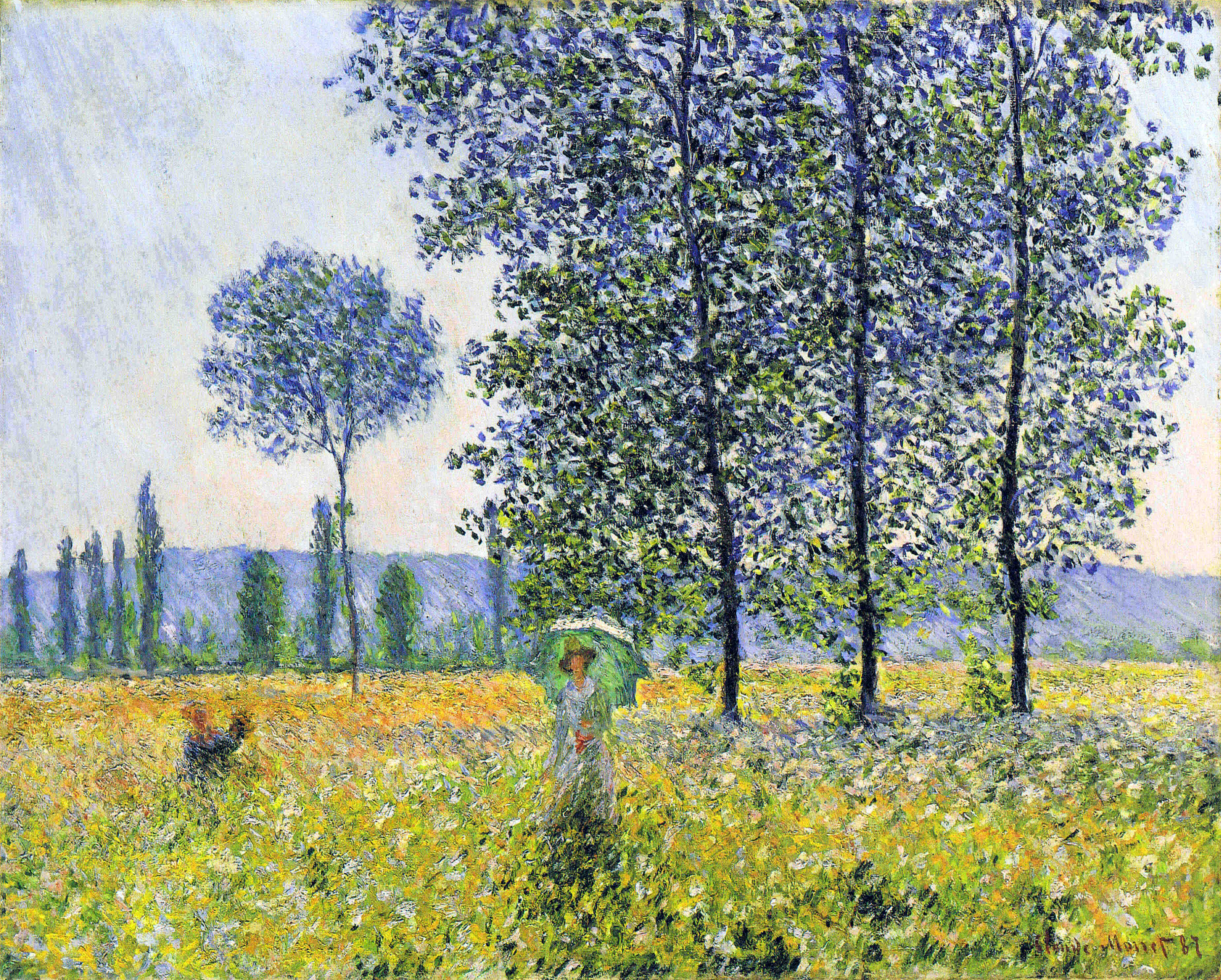 Painting Claude Monet - Sunlight wallpapers and images ...