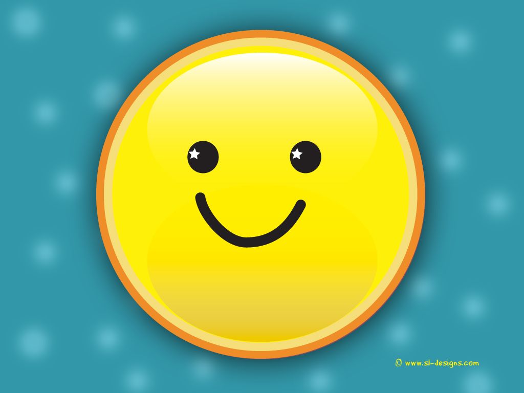 Smiley wallpaper - Happy Face Smiley, Winking smiley, Caterpillar ...