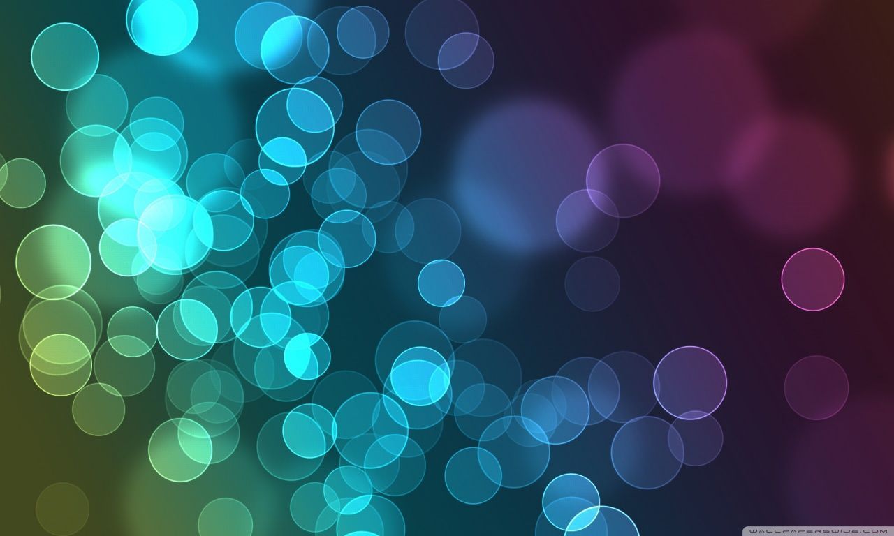 Colorful Circles Of Light HD desktop wallpaper : Widescreen : High ...