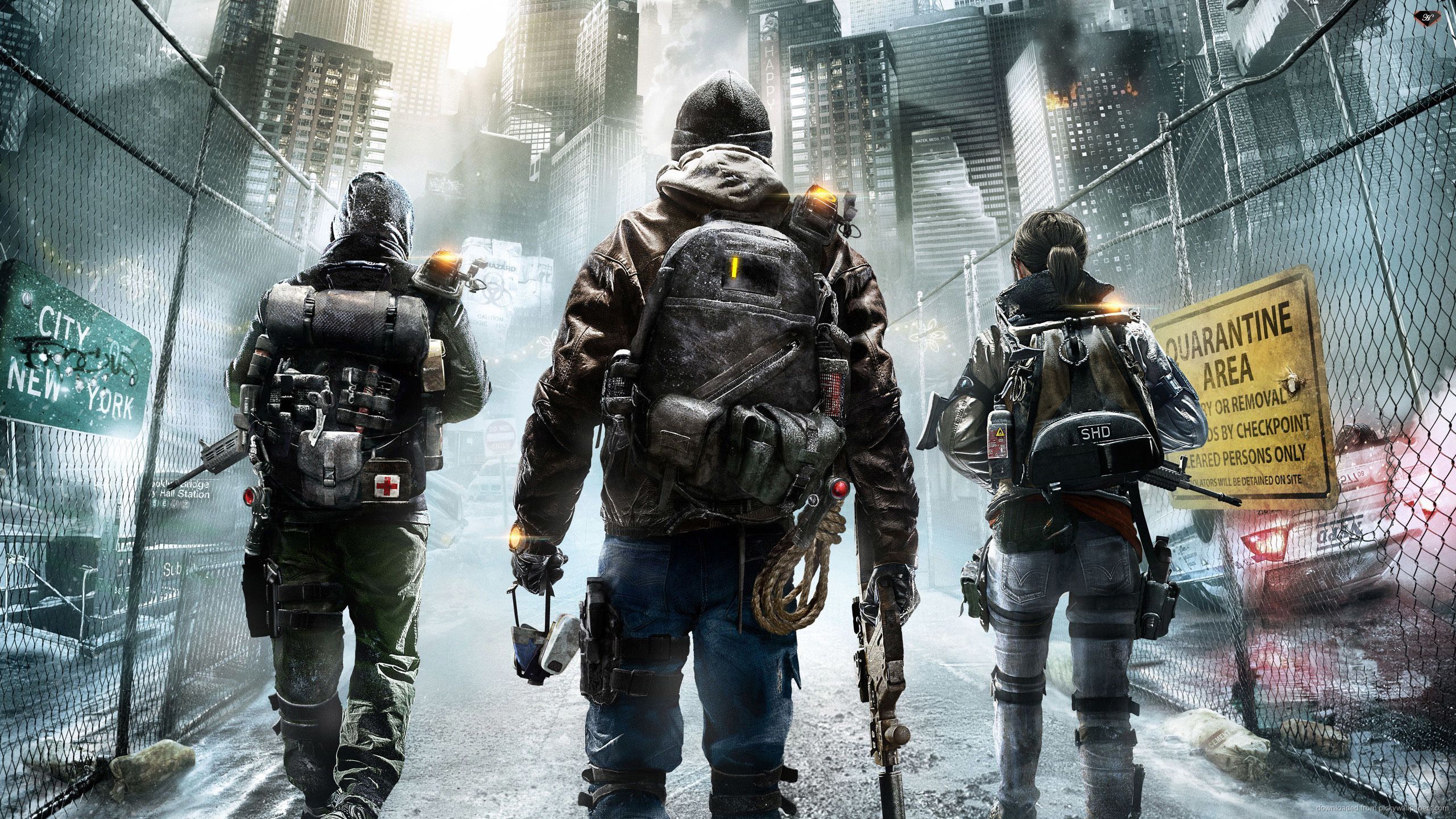Download 2560x1440 Tom Clancys The Division Video Game Wallpaper ...