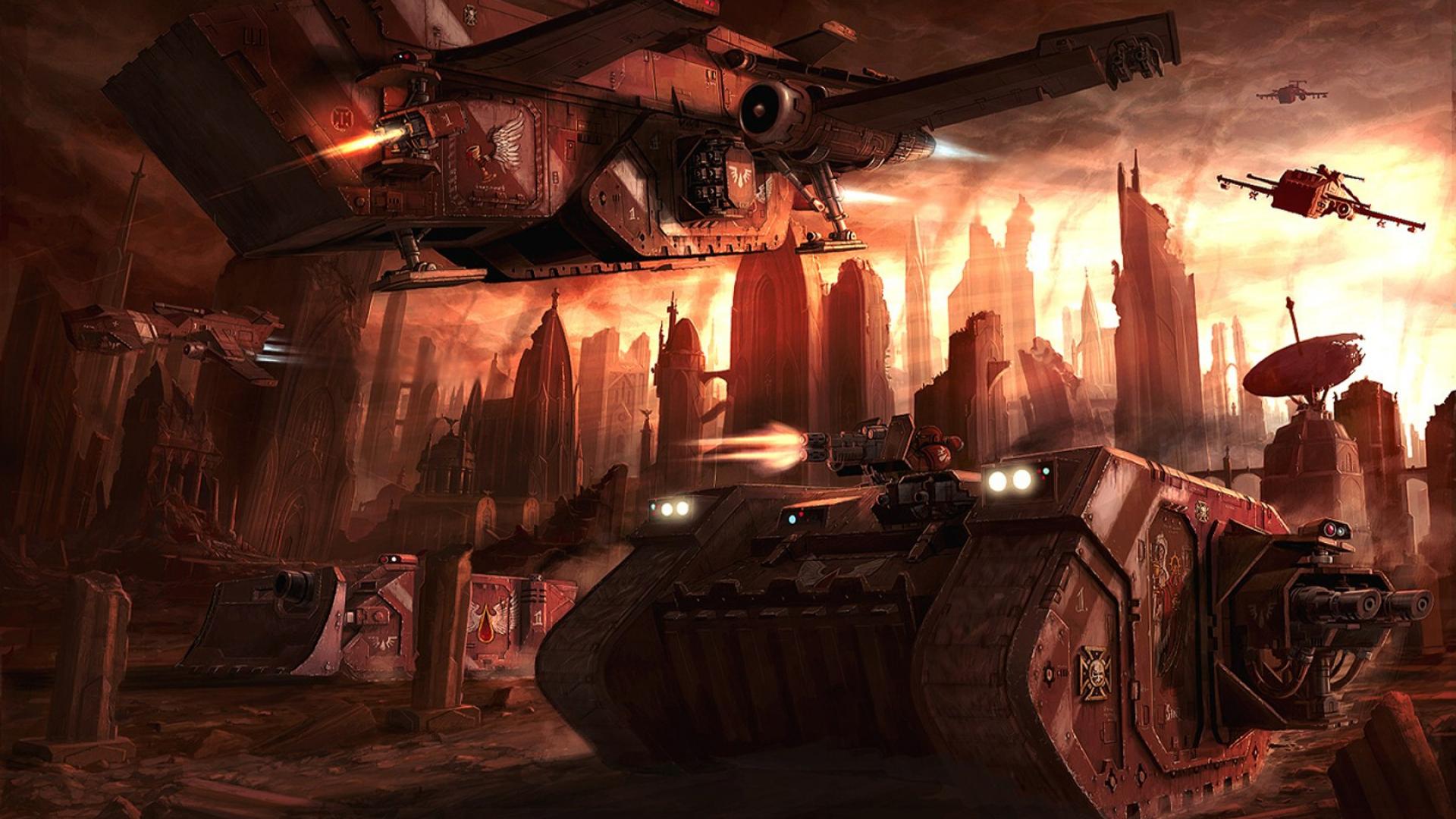 warhammer 40k artwork video games tank hd wallpaper - (#24102 ...