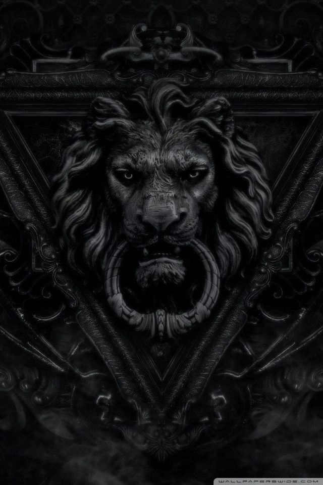Dark Gothic Lion HD desktop wallpaper High Definition