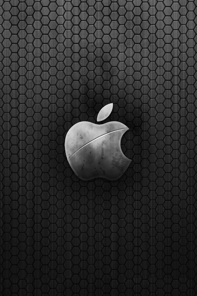 Dark Metal Apple Iphone 4 Wallpapers 640x960 Hd Wallpaper For Cell ...