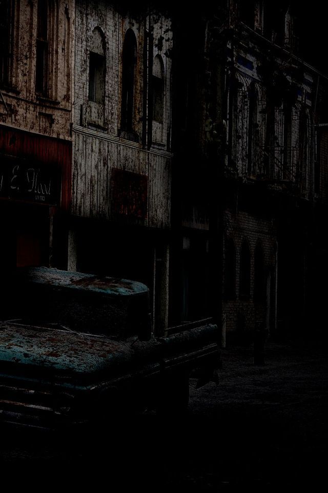 640x960 Silent Hill dark Iphone 4 wallpaper