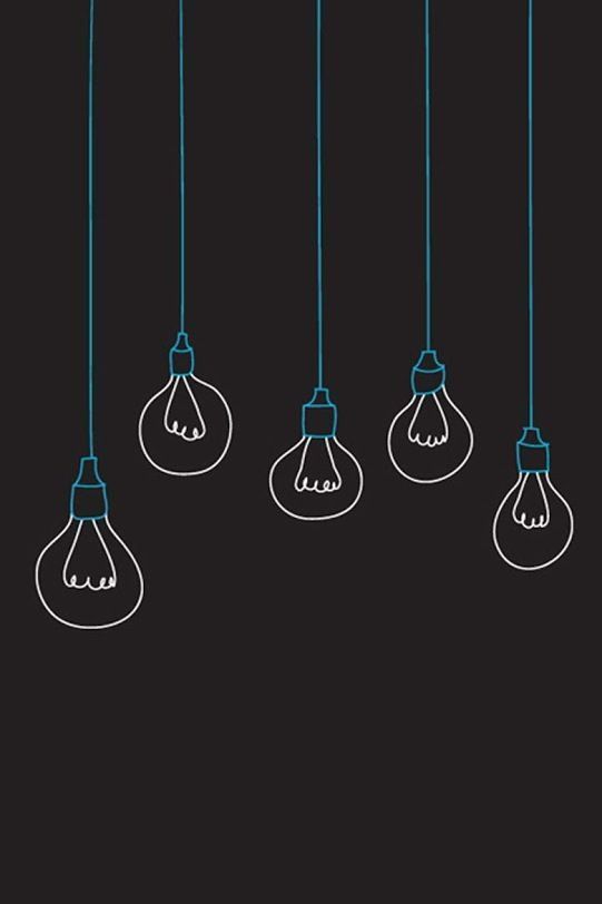 Light bulb iphone dark wallpaper | Iphone Wallpaper | Pinterest ...