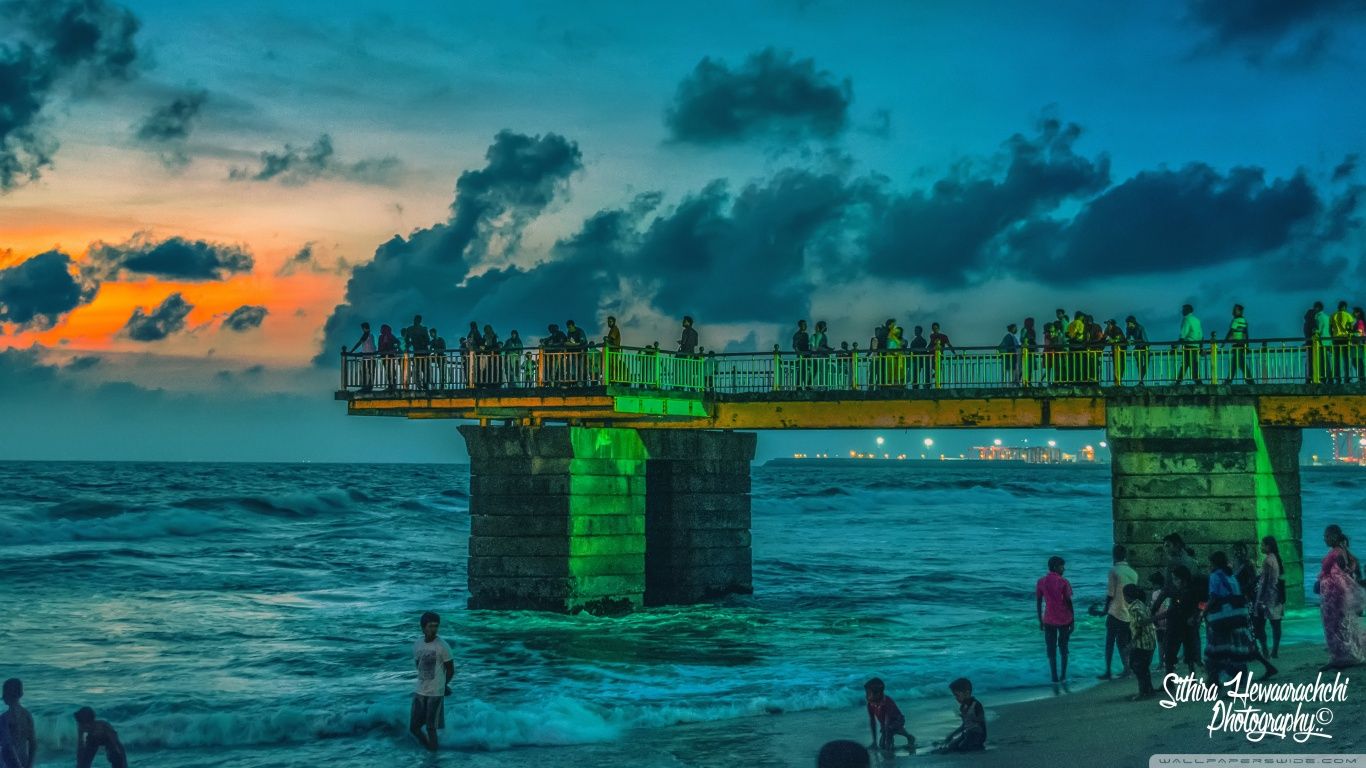 Galleface Green - Sri Lanka HD desktop wallpaper Widescreen