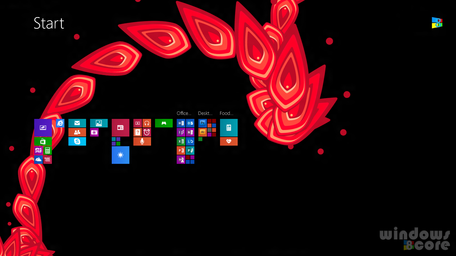 Here are the new animated Start Screen backgrounds of Windows 8.1