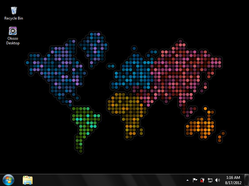 Animated Map Desktop Wallpaper - Windows 8 Downloads