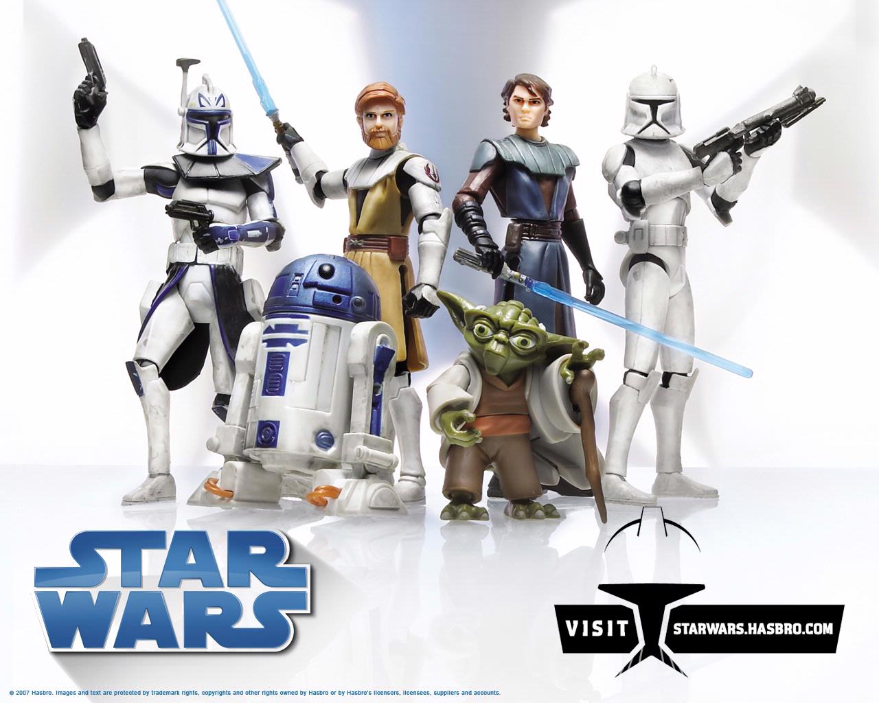 Star Wars Clone Wars Wallpaper|Star Wars|Hasbro