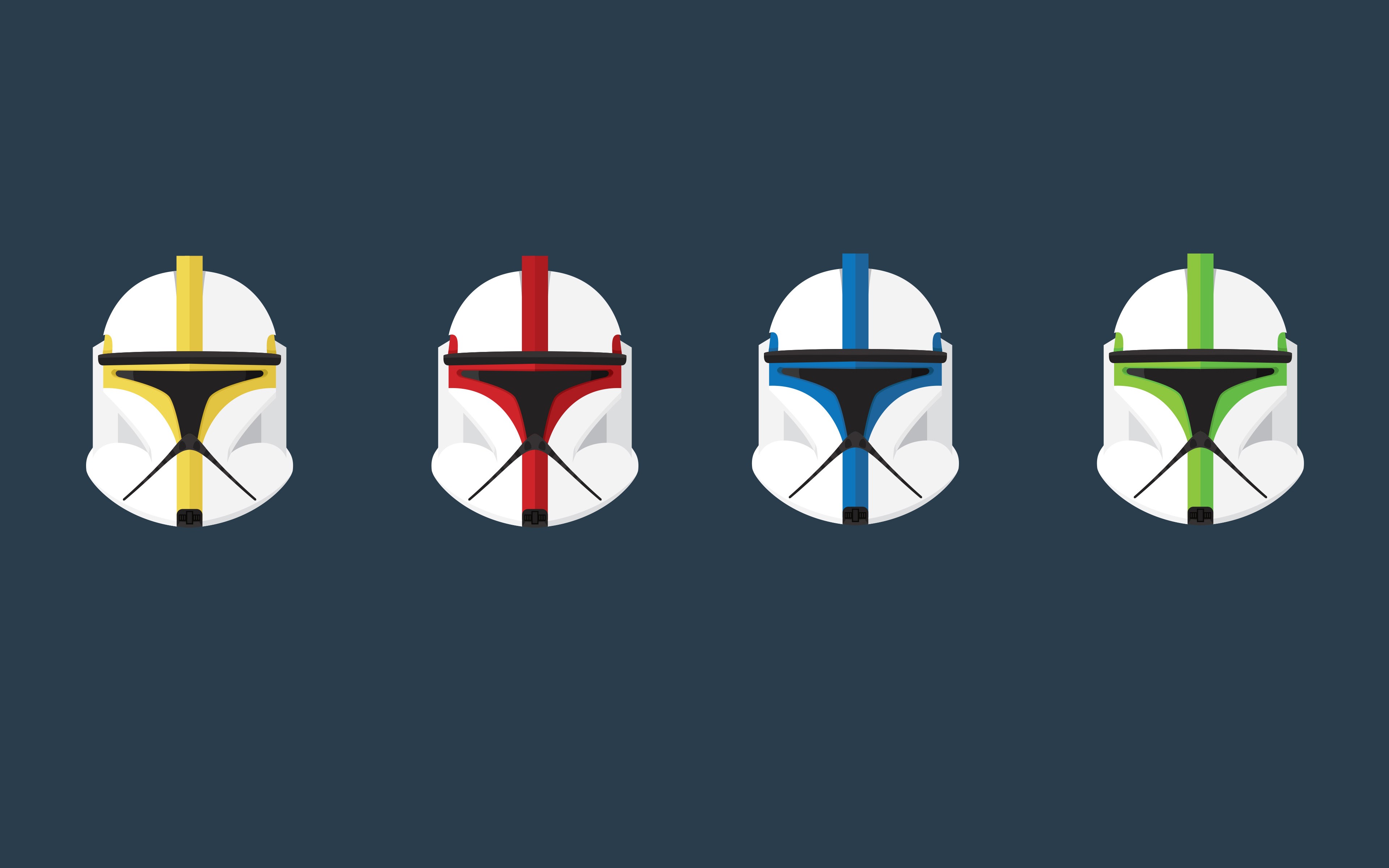 clone Trooper, Clone Commander, Minimalism, Star Wars Wallpapers ...
