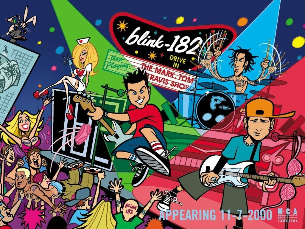 Blink 182 5 - BANDSWALLPAPERS free wallpapers, music wallpaper