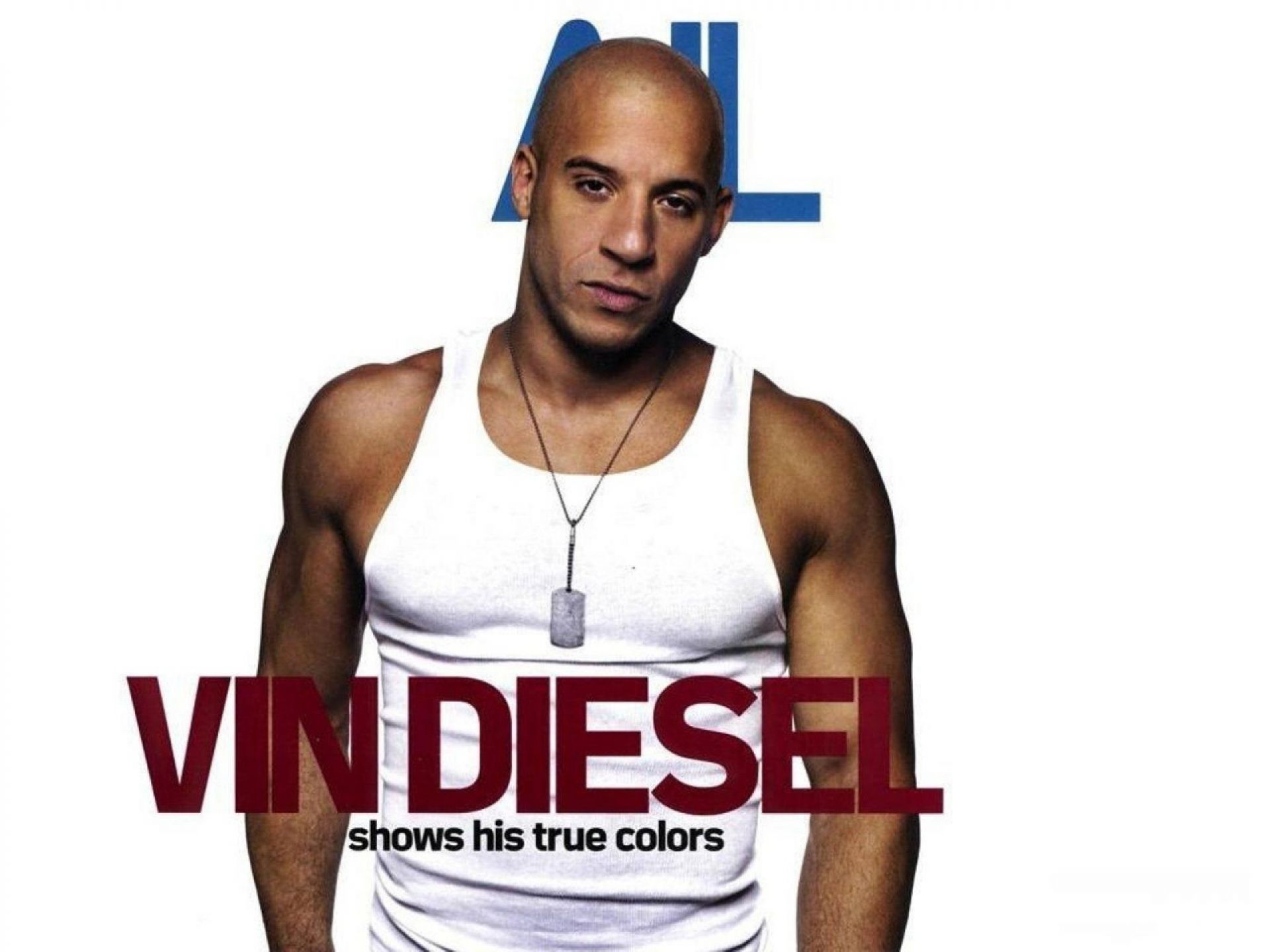 Vin Diesel shows his true colors wallpapers and images