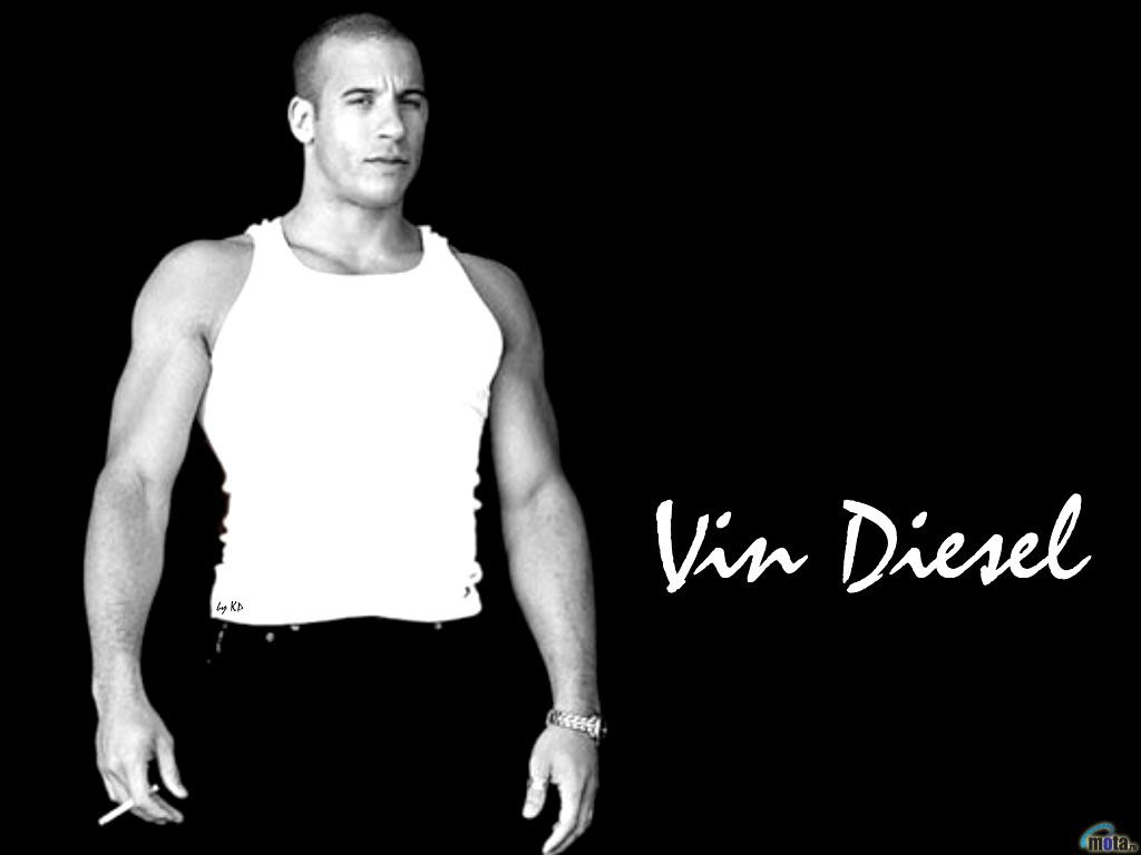 Wallpaper black, actor, Vin Diesel, Vin Diesel