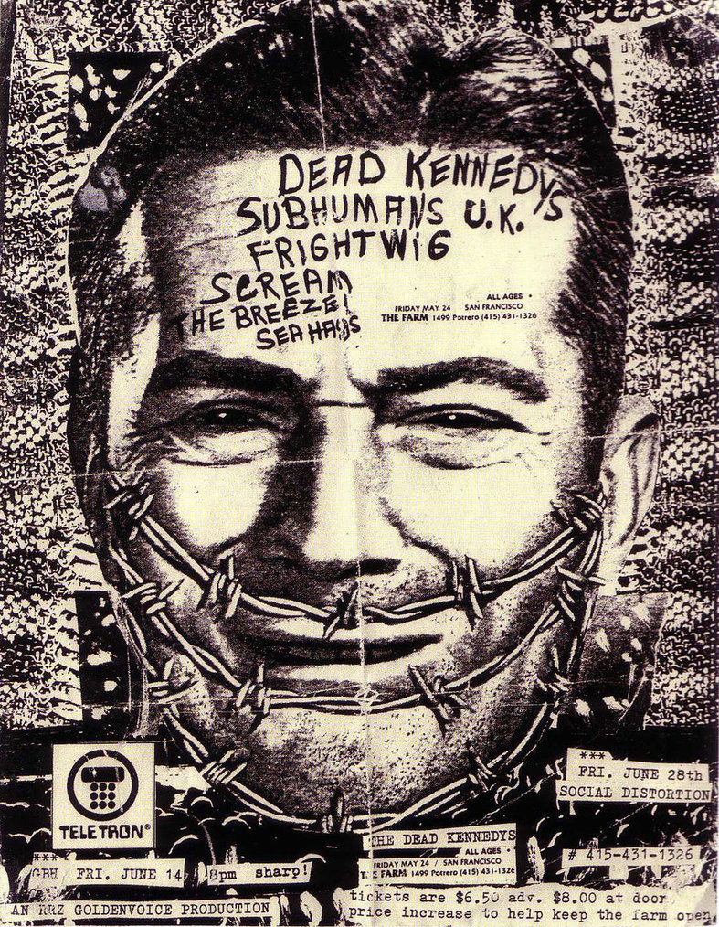 Dead Kennedys concert flyer by blugosi on DeviantArt