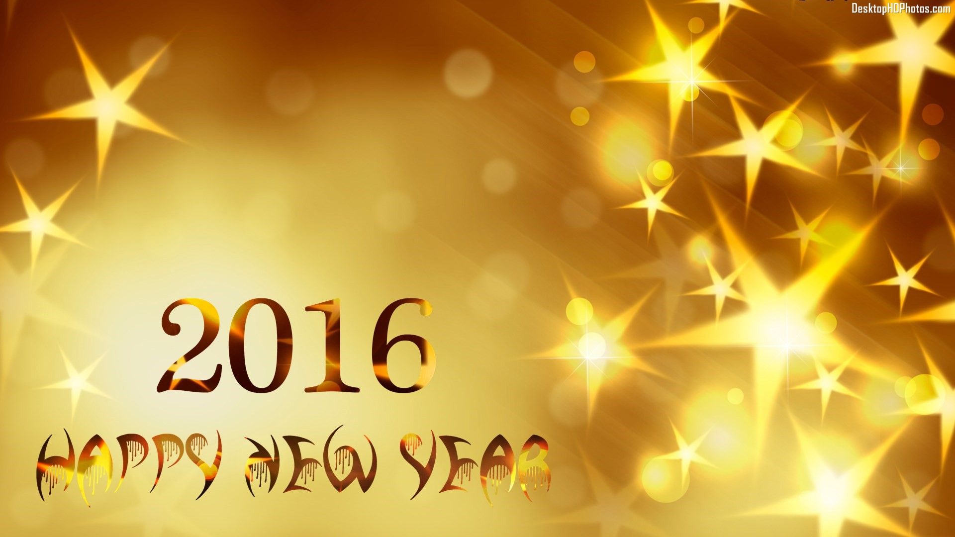Happy New Year 2016 HD Desktop Background Wallpapers 5237 - HD ...