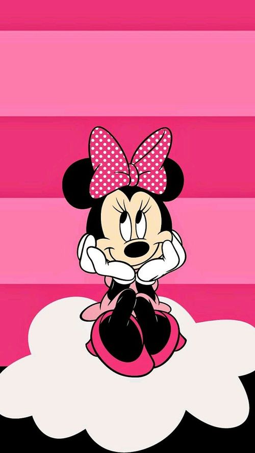 Minnie Mouse Wallpaper Pink | We Heart It | minnie mouse and ...