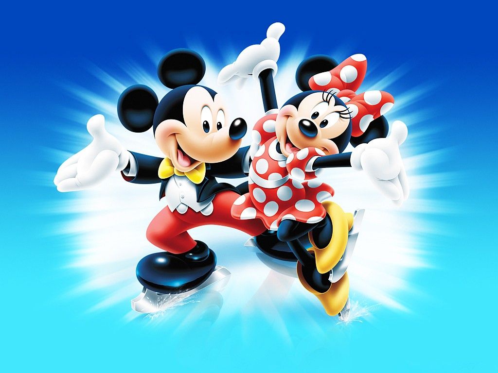 1024x768px Mickey Mouse Minnie Mouse Wallpaper | #435666