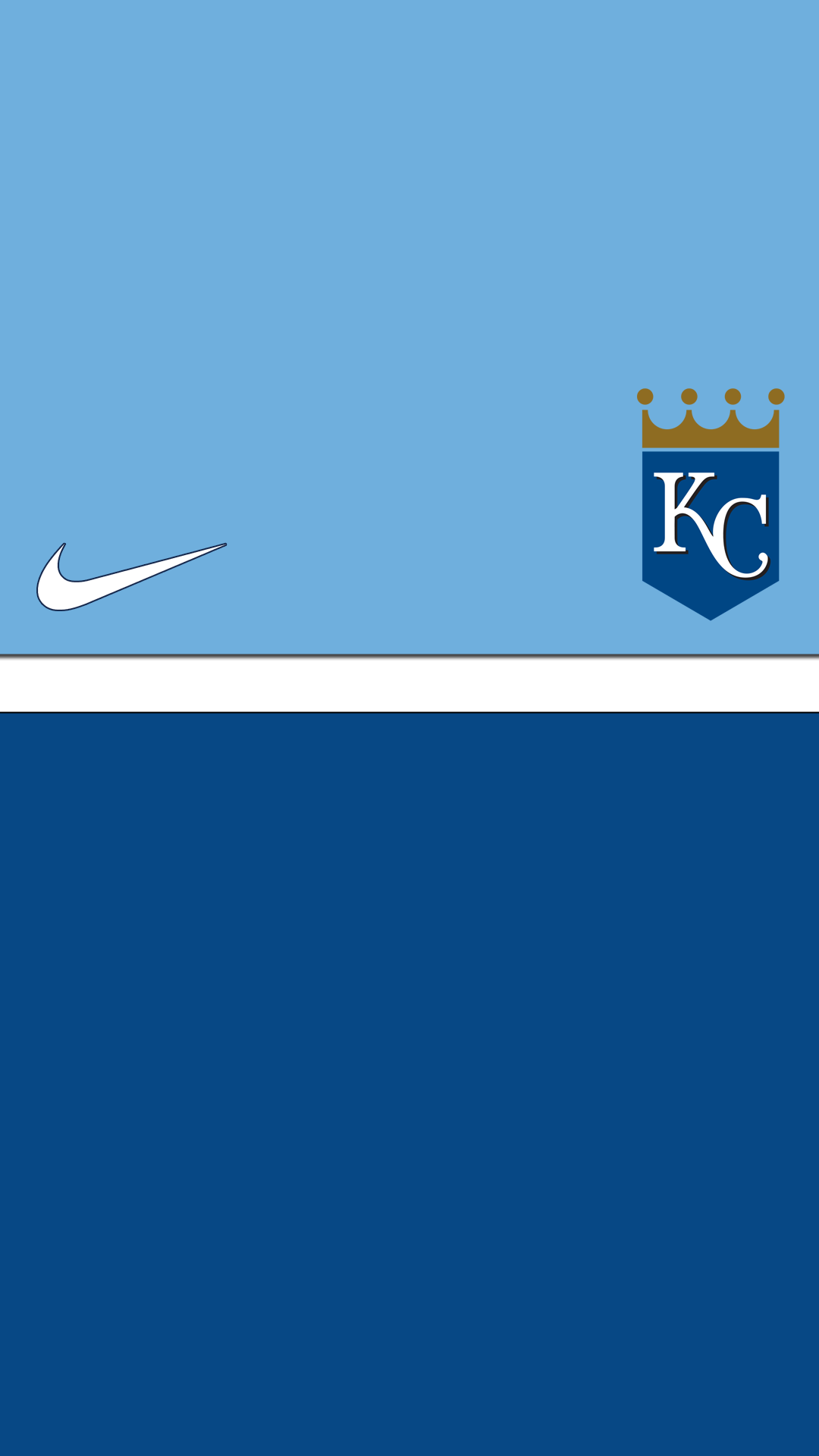 Kansas City Royals Nike IPhone wallpaper HD. Free desktop