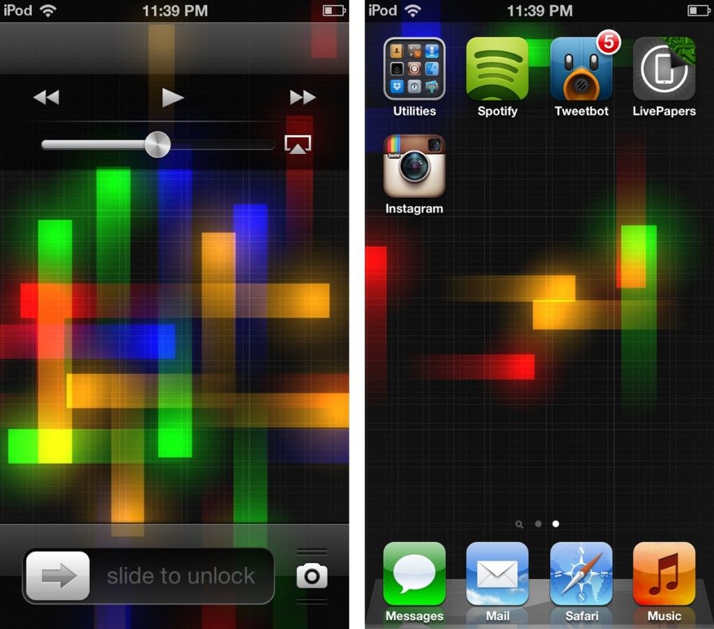 LivePapers adds animated wallpaper to jailbroken devices