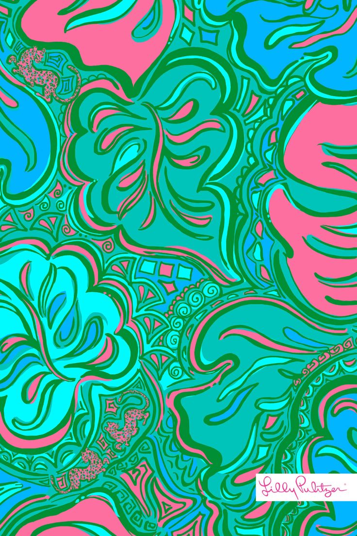 Lilly Pulitzer Lilly Lounge Mobile Wallpaper | iPhone Wallpaper ...