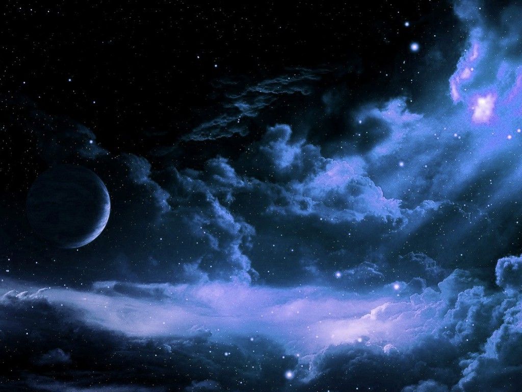 Starry Night Sky HD Backgrounds