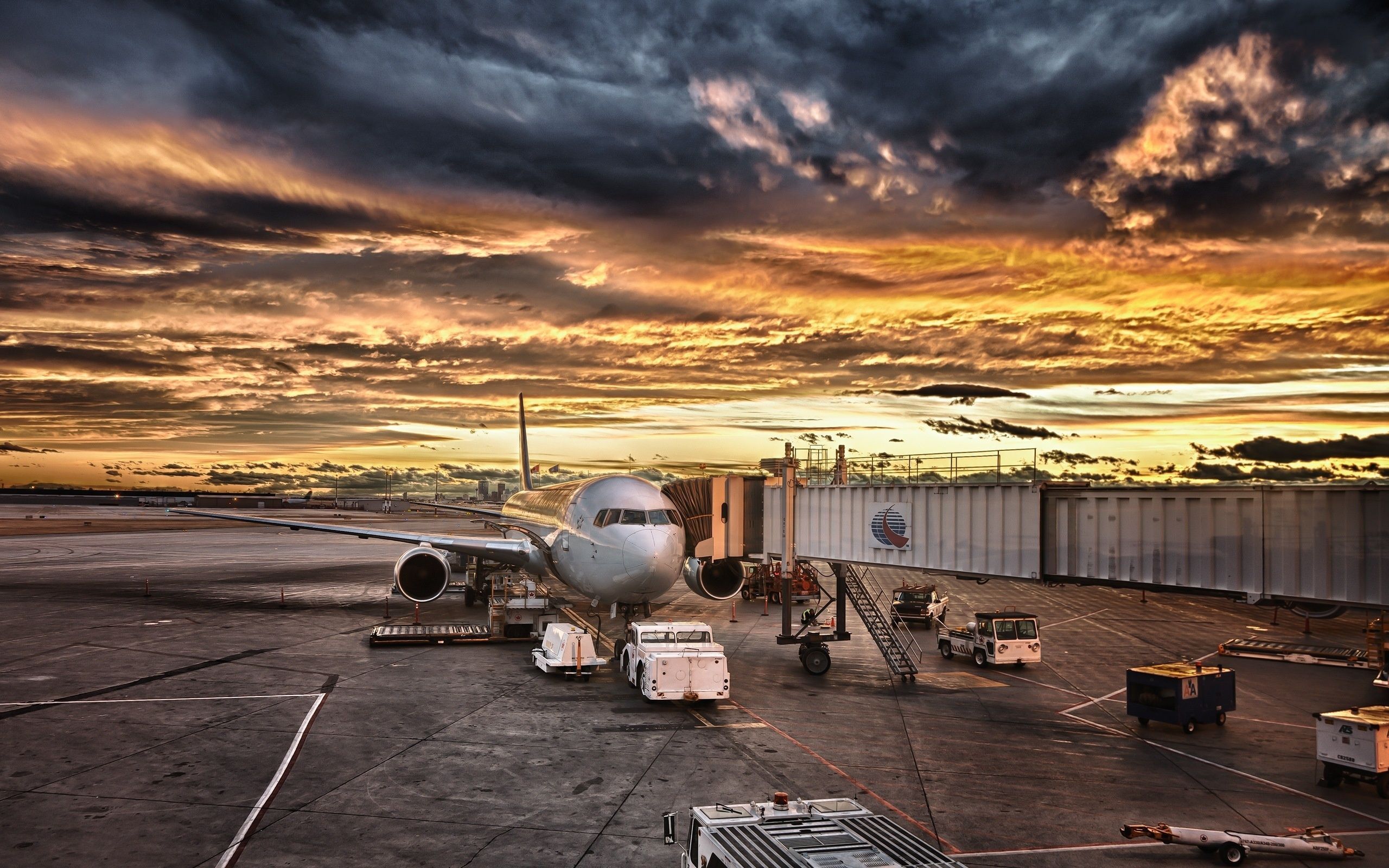 Plane, Airport, Aviation | wallpapers is