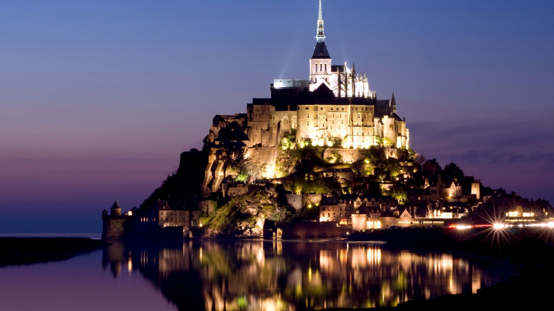 Wallpapers Mont Saint Michel Normandy France Europe Hd 1920x1080 ...