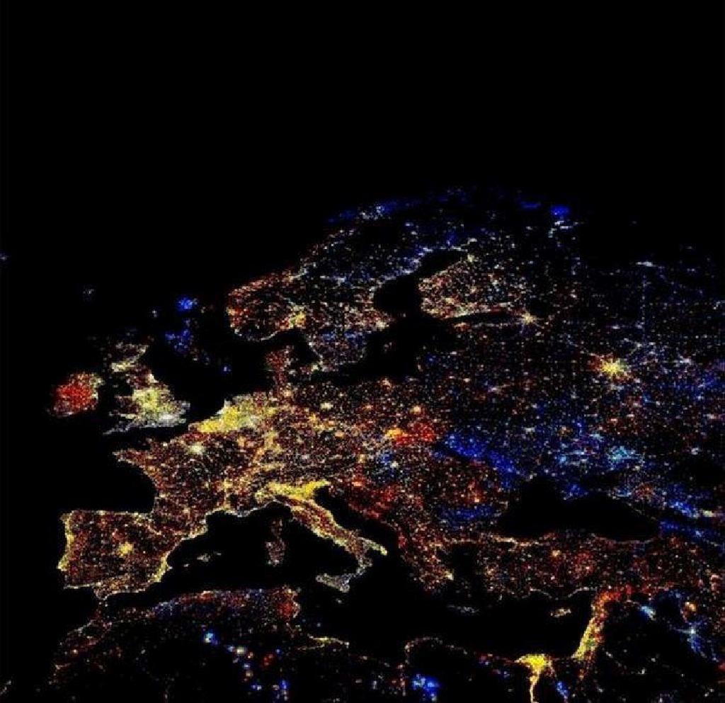 How europe looks at night - (#124369) - High Quality and ...