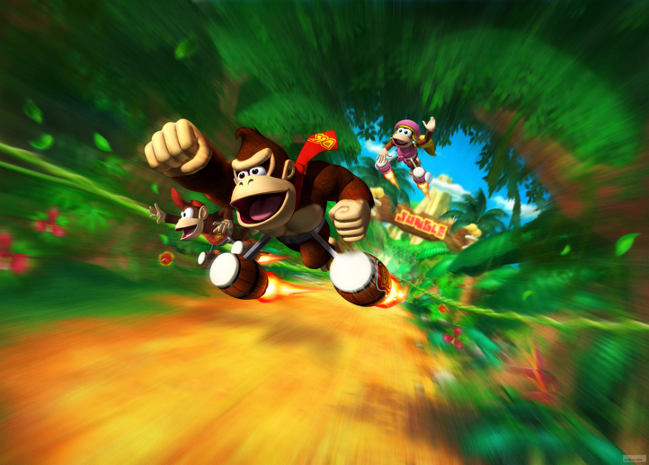Donkey Kong: Jet Race desktop wallpaper | 7 of 7 | Video-Game ...