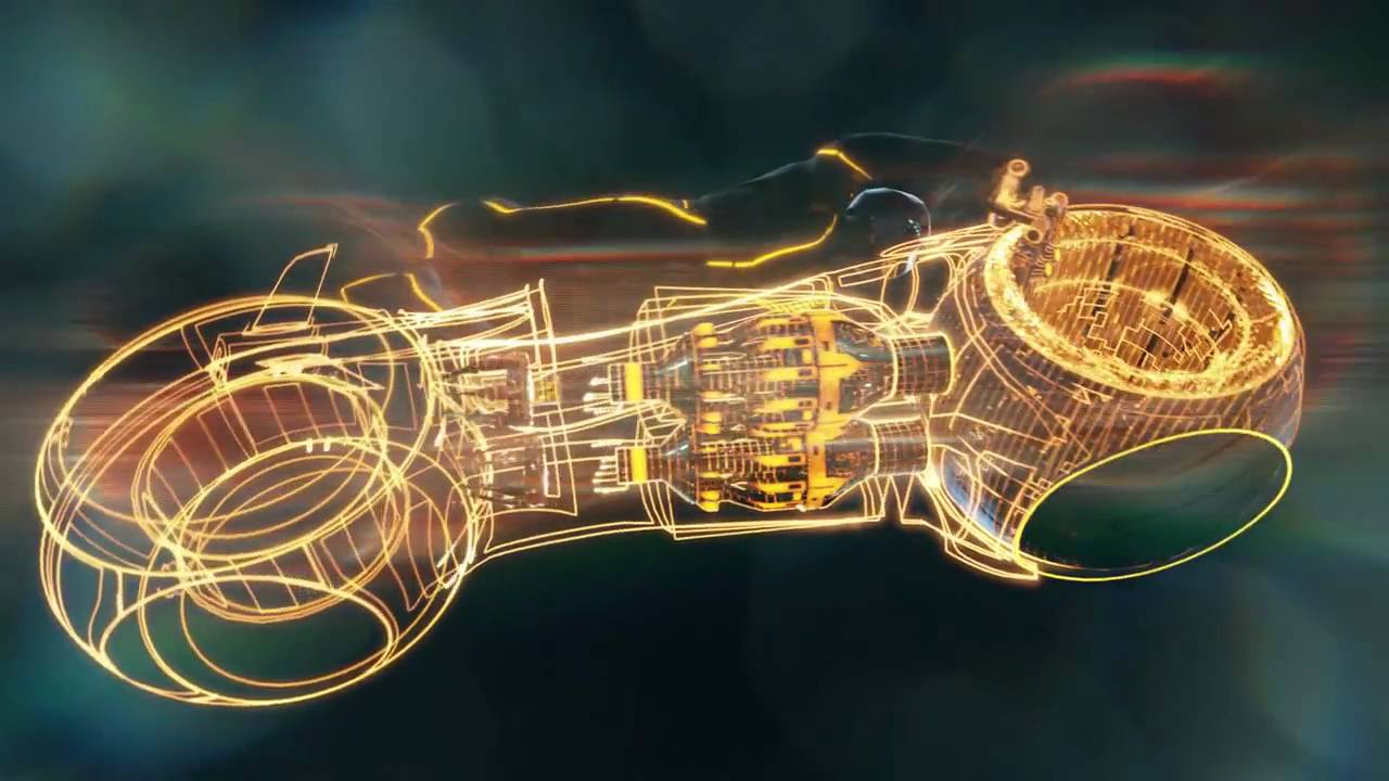 Tron.Legacy.Video Wallpaper of Light Cycle - YouTube