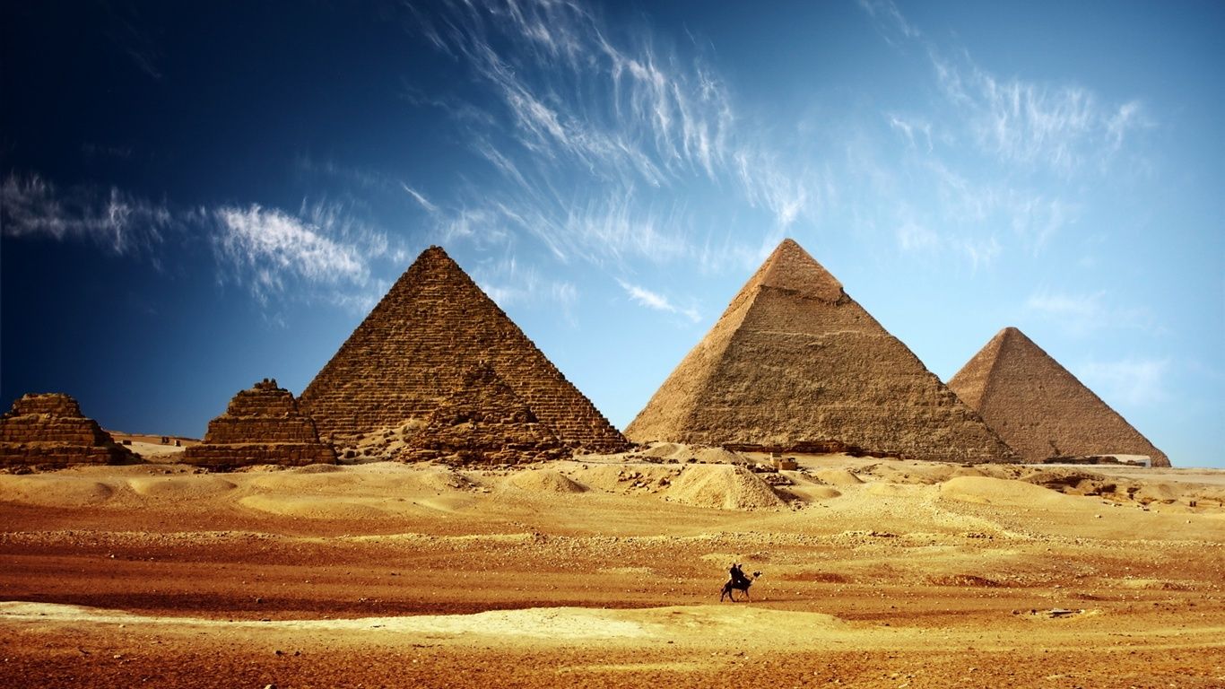 Mesir Pyramid Wallpapers 1366x768 #1593 Wallpaper | High Quality ...