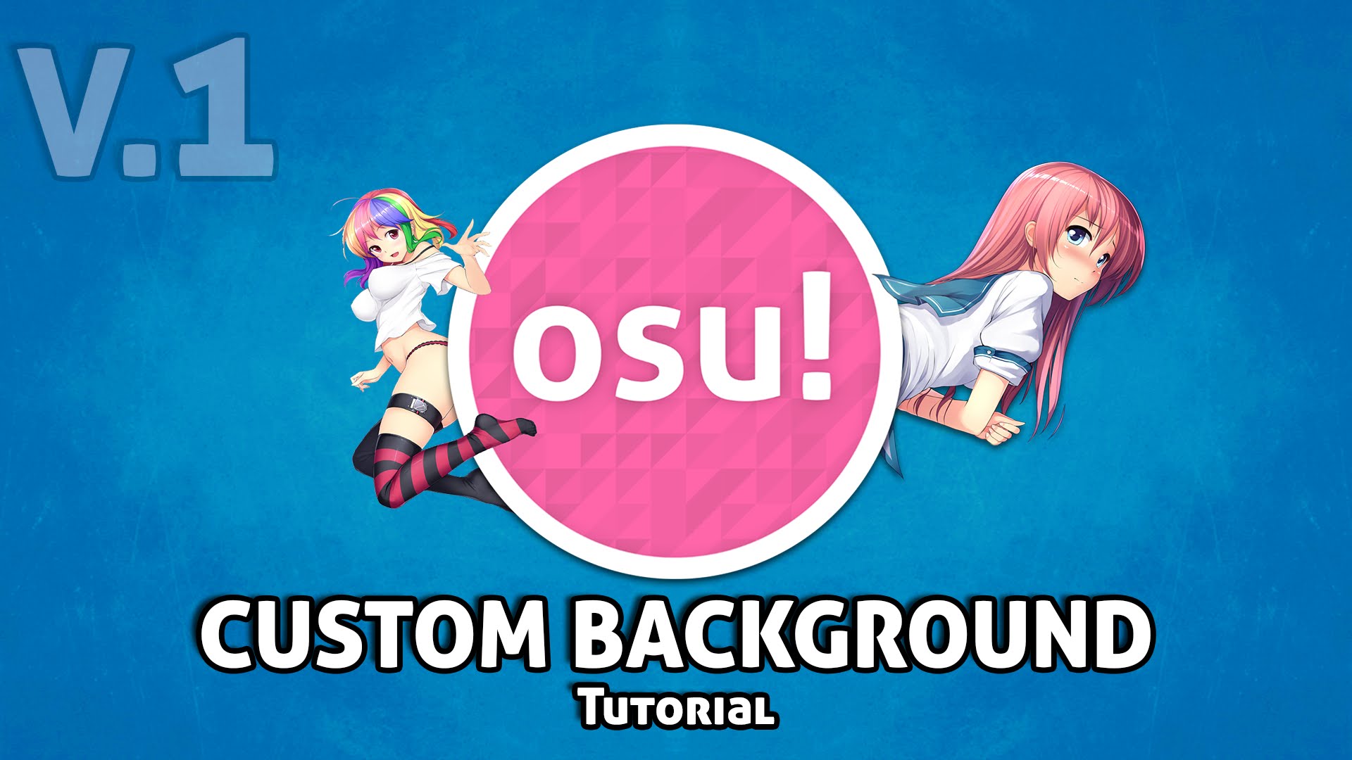 How to change the background on OSU! (osu supporter) and how to ...