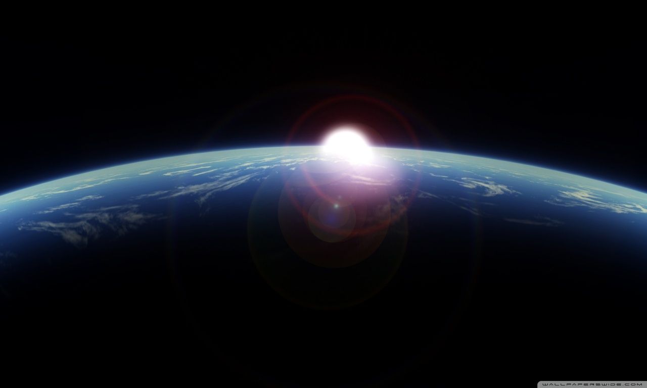 Earth From Space HD desktop wallpaper
