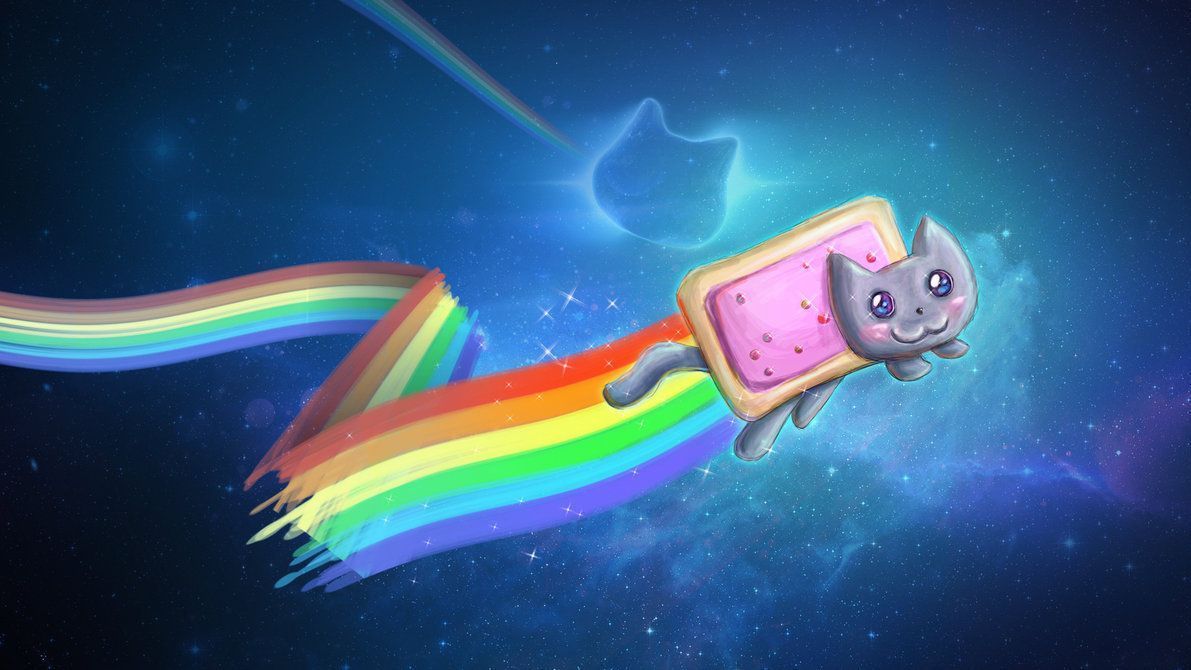 Nyan cat Wallpaper - Nyan Cat Photo (23287290) - Fanpop